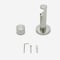 35mm Allure Signature Stainless Steel End Cap Finial Eyelet pole