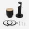 28mm Signature Matt Black & Natural Oak Drum pole