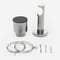 28mm Signature Stainless Steel & Smoke Grey Drum pole