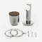 28mm Signature Stainless Steel & Walnut Drum pole