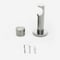28mm Signature Stainless Steel & Walnut End Cap Eyelet pole