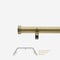 28mm Allure Classic Antique Brass Stud Eyelet Bay Window pole