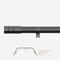 28mm Allure Classic Black Nickel Barrel Eyelet Bay Window pole