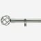 28mm Allure Classic Brushed Steel Cage Eyelet pole