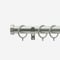 28mm Allure Classic Brushed Steel Stud pole