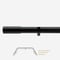 28mm Allure Classic Matt Black Barrel Eyelet Bay Window pole