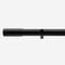 28mm Allure Classic Matt Black Barrel Eyelet pole