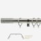 28mm Allure Classic Stainless Steel Barrel Bay Window pole