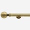 28mm Allure Signature Antique Brass Ball Eyelet pole