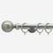 28mm Allure Signature Brushed Steel Lined Ball pole