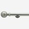 28mm Allure Signature Brushed Steel Lined Ball Eyelet pole