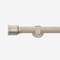 28mm Signature Brushed Steel & Light Oak Drum Eyelet pole