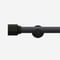 28mm Signature Matt Black & Smoke Grey Drum Eyelet pole