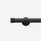 28mm Signature Matt Black & Smoke Grey End Cap Eyelet pole