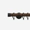 28mm Signature Matt Black & Walnut End Cap pole