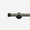 28mm Signature Matt Black & White Ash End Cap Eyelet pole