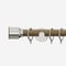 28mm Signature Stainless Steel & Aged Oak Drum pole