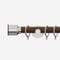 28mm Signature Stainless Steel & Walnut Drum pole