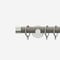 28mm Signature Stainless Steel & White Ash End Cap pole