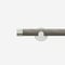 28mm Signature Stainless Steel & White Ash End Cap Eyelet pole