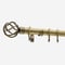 28mm Allure Classic Antique Brass Cage Bay Window pole