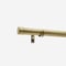 28mm Allure Classic Antique Brass End Cap Eyelet Bay Window pole