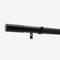 28mm Allure Classic Matt Black Barrel Eyelet pole