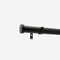 28mm Allure Classic Matt Black Stud Eyelet Bay Window pole