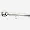 28mm Allure Classic Polished Chrome Ball Eyelet pole