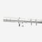 28mm Allure Classic Polished Chrome Barrel Bay Window pole