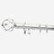 28mm Allure Classic Polished Chrome Cage Bay Window pole