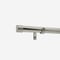 28mm Allure Classic Stainless Steel End Cap Eyelet Bay Window pole