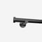 28mm Allure Signature Black Nickel Stud Eyelet pole