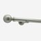 28mm Allure Signature Brushed Steel Lined Ball Eyelet pole