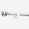 28mm Allure Signature Polished Chrome Ball Eyelet pole