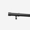 35mm Allure Classic Black Nickel End Cap Finial Eyelet pole