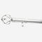 35mm Allure Classic Polished Chrome Cage Finial Eyelet pole