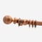 50mm Oxford Brushed Copper Ball Finial  pole
