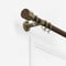 28mm Signature Antique Brass & Walnut Drum pole