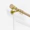 28mm Signature Brushed Gold & Natural Oak Drum pole