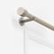 28mm Signature Brushed Steel & Light Oak Drum Eyelet pole