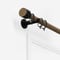 28mm Signature Matt Black & Aged Oak Drum pole