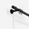 28mm Signature Matt Black & Smoke Grey End Cap pole