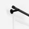 28mm Signature Matt Black & Smoke Grey End Cap Eyelet pole