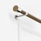 28mm Signature Stainless Steel & Aged Oak Drum Eyelet pole