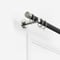 28mm Signature Stainless Steel & Smoke Grey End Cap pole