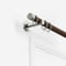 28mm Signature Stainless Steel & Walnut End Cap pole