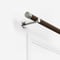 28mm Signature Stainless Steel & Walnut End Cap Eyelet pole