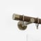 28mm Signature Antique Brass & Walnut End Cap pole