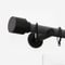28mm Signature Matt Black & Smoke Grey Drum pole
